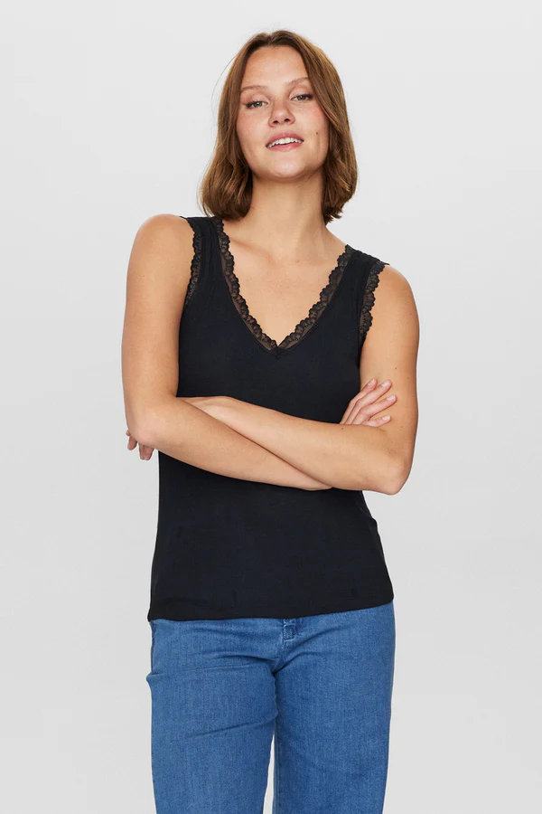 Nümph Numph nubowie lace top 0000 caviar