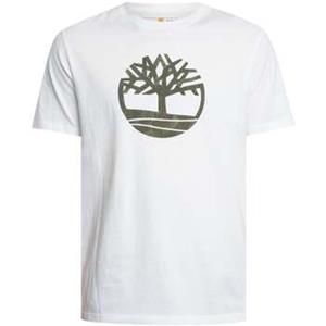 Timberland T-shirt Korte Mouw  T-shirt met camouflageboomlogo