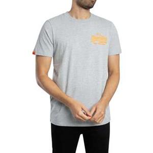 Superdry T-shirt Korte Mouw  Vintage logo geborduurd ontspannen T-shirt