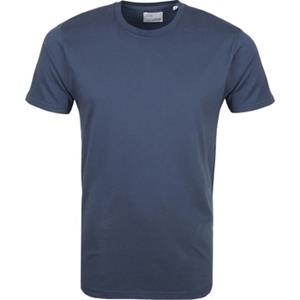 Colorful Standard T-shirt  T-shirt Blauw
