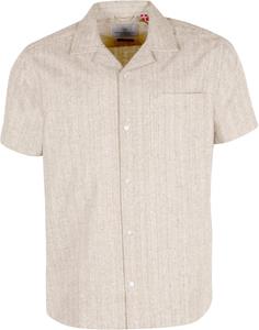 Kronstadt Ks20003 ksatlanta ss loose shirt feather grey