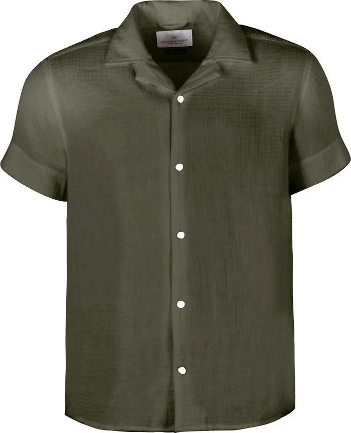 Kronstadt Ks20007 ksavery ss loose shirt army