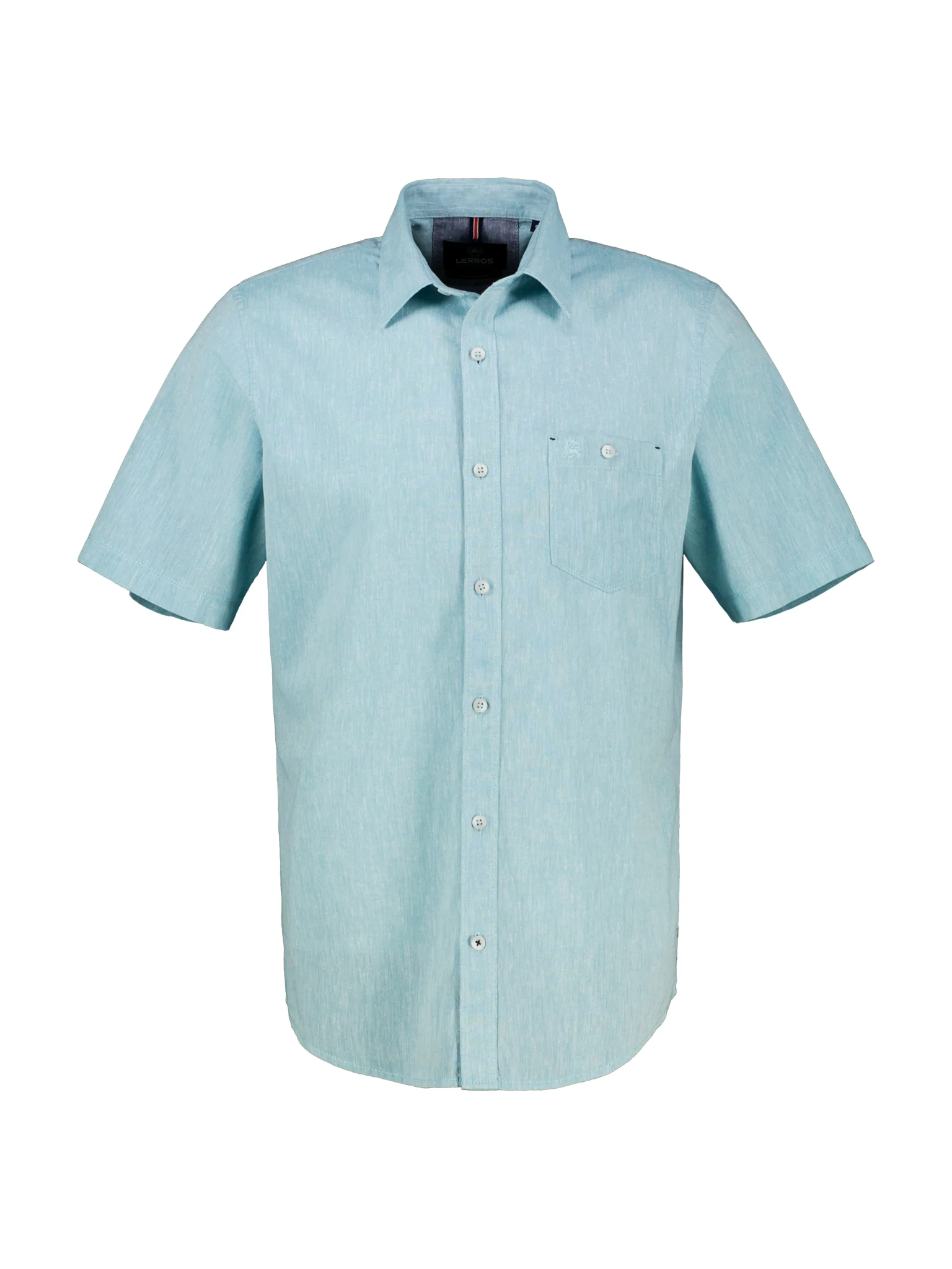 Lerros Heren overhemd 25420081 456 coastal blue