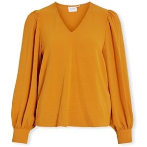 Vila Blouse  Top Gaja L/S - Inca Gold