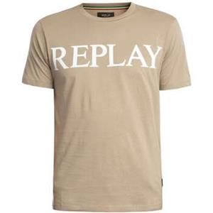 Replay T-shirt Korte Mouw  Groot merk grafisch T-shirt