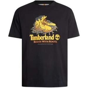Timberland T-shirt Korte Mouw  T-shirt met grafische voorkant