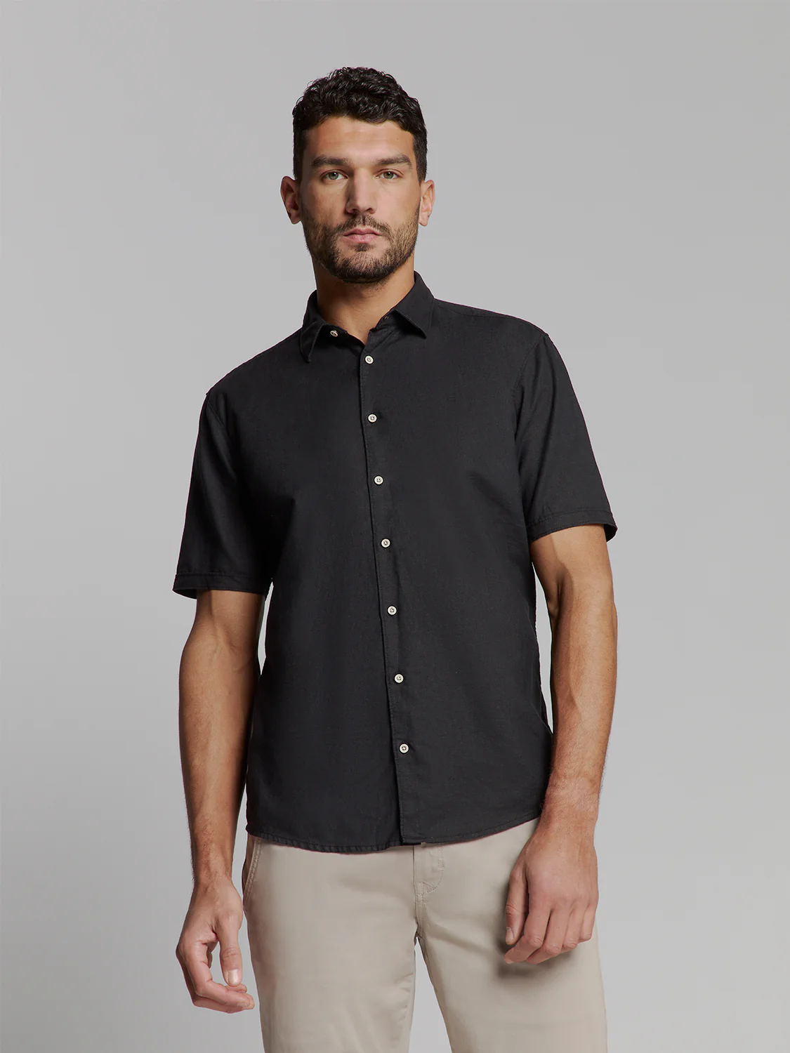 No Excess Heren overhemd 27480321sn 020 black