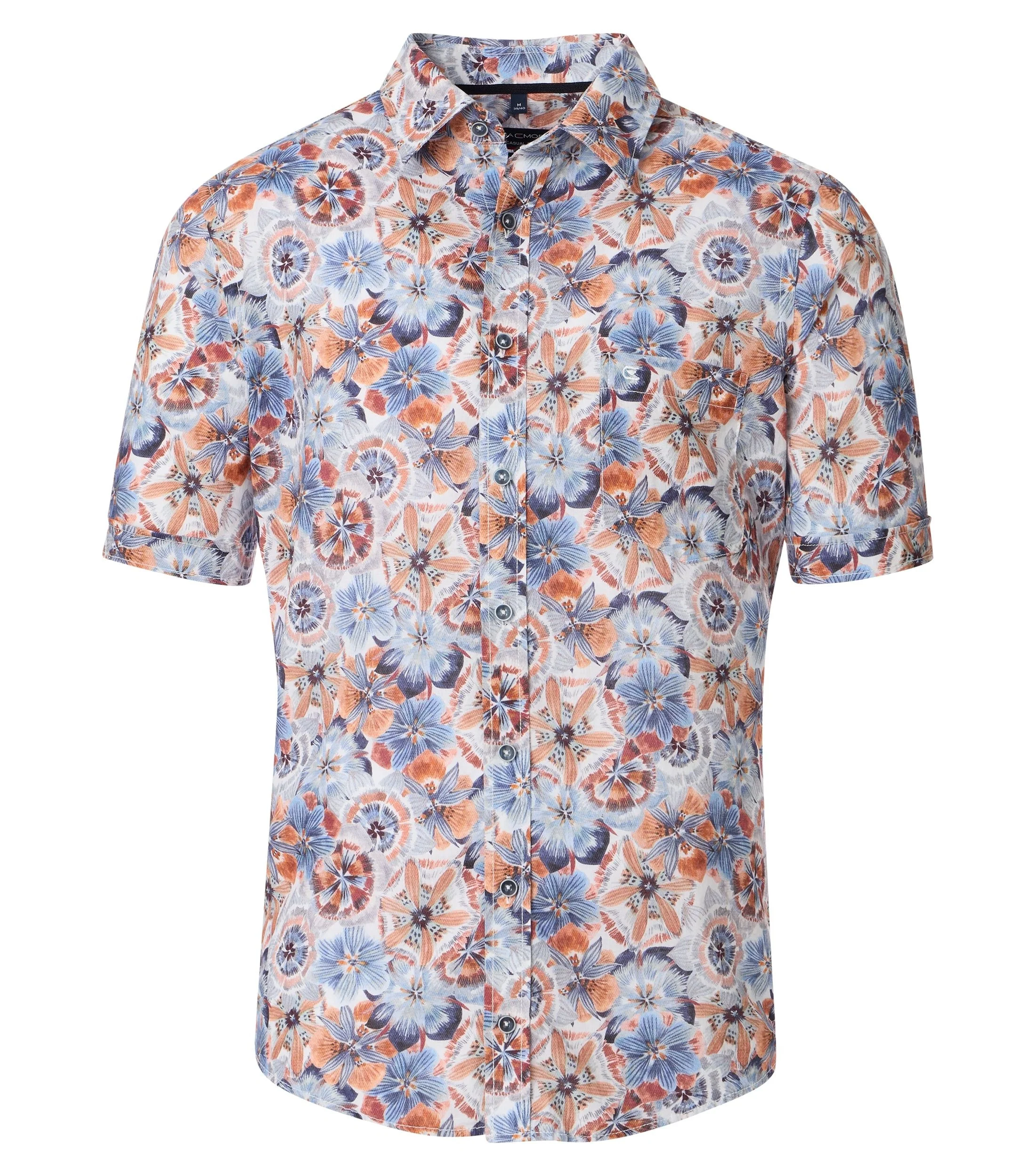 Casamoda Heren overhemd 954404400 450 tangerine tango