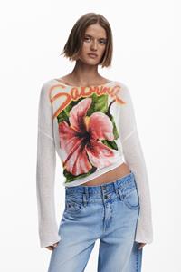 Desigual Sabrina trui - WHITE