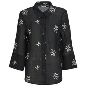 Jacqueline de Yong theo 7/8 embroidery shirt wvn 15343807 -