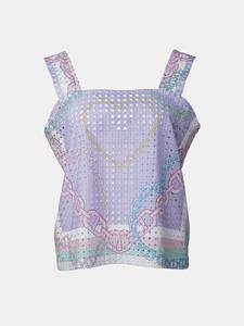 Mucho Gusto  top pompeï ketting hart blauw elegantie