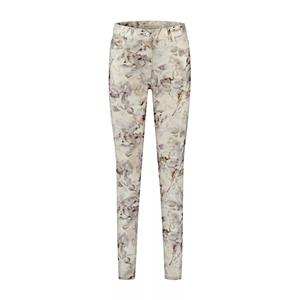 Gafair Broek nancy bloem taupe ecru