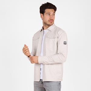Q1905 Overshirt hattem zand melange