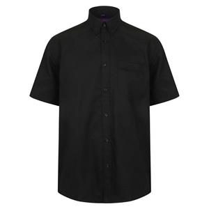 Henbury Wicking shirt met korte mouwen voor heren