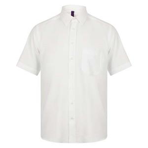 Henbury Wicking shirt met korte mouwen voor heren