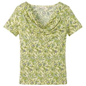 Tranquillo  Women's Wasserfall-Shirt - Jurk, olijfgroen