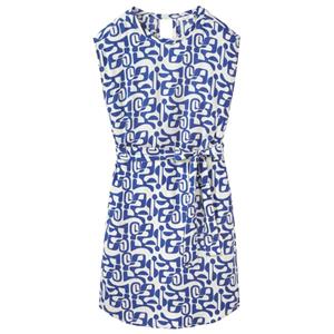Tranquillo  Women's Tailliertes Ecovero Kleid - Jurk, purper