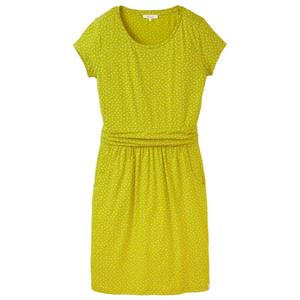 Tranquillo  Women's Tailliertes Minikleid aus Jersey - Jurk, geel