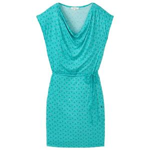 Tranquillo  Women's Kurzes Ecovero Kleid - Jurk, turkoois