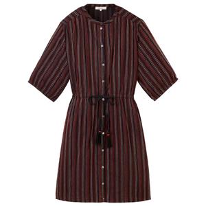 Tranquillo  Women's Blusenkleid in Leinenoptik - Jurk, bruin