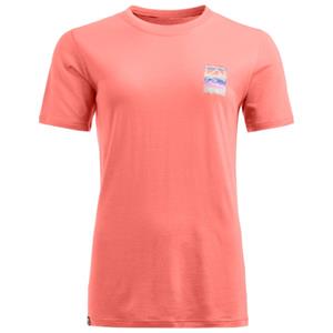 Ortovox  Women's 140 Cool Mountain Gradient T-Shirt - Merinoshirt, blossom