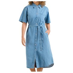 Dedicated  Women's Shirt Dress Ripa Denim - Jurk, blauw