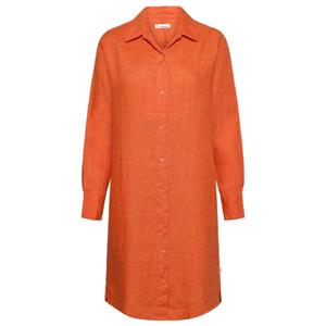 KnowledgeCotton Apparel  Women's Classic Linen Dress - Jurk, rood