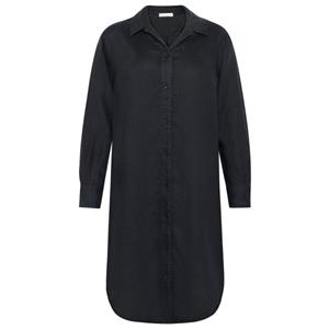 KnowledgeCotton Apparel  Women's Classic Linen Dress - Jurk, zwart