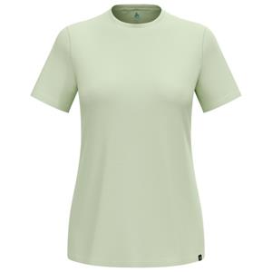 Odlo  Women's Merino 160 Plain T-Shirt Crew Neck S/S - Merinoshirt, groen