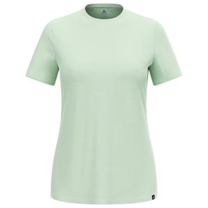 Odlo  Women's Merino Tencel Plain T-Shirt Crew Neck S/S - Merinoshirt, groen