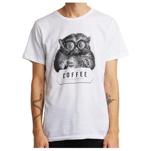 Dedicated  T-Shirt Stockholm Caffeine Kick - T-shirt, wit