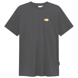 Dedicated  T-Shirt Stockholm Lemon Peace - T-shirt, grijs