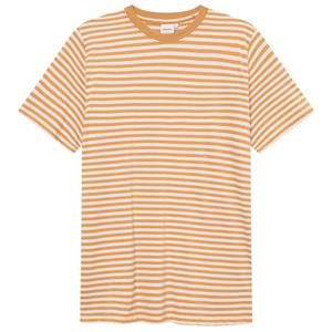 Dedicated  T-Shirt Stockholm Stripes - T-shirt, beige