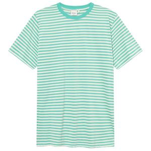 Dedicated  T-Shirt Stockholm Stripes - T-shirt, groen/turkoois