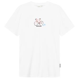 Dedicated  T-Shirt Stockholm Surprise Bike - T-shirt, wit