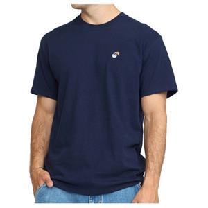 Revolution  Application T-Shirt Croissant & Coffee - T-shirt, blauw