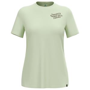 Odlo  Women's There's More Merino 160 T-Shirt Crew S/S - Merinoshirt, groen
