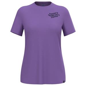 Odlo  Women's There's More Merino 160 T-Shirt Crew S/S - Merinoshirt, purper