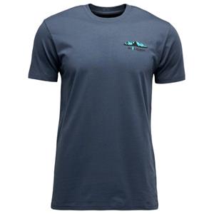 Black Diamond  Mountainscape S/S Tee - T-shirt, blauw