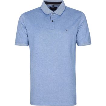 Casa Moda T-shirt  Polo Stretch Blauw