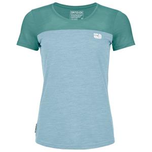 Ortovox  Women's 150 Cool Logo T-Shirt - Merinoshirt, turkoois