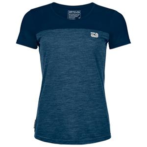 Ortovox  Women's 150 Cool Logo T-Shirt - Merinoshirt, blauw