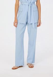 MARC AUREL Bundfalten Hose aus Tencel-Twill