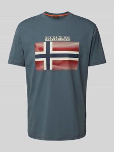 Napapijri  S-Lari S/S - T-shirt, blauw