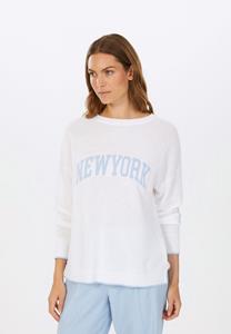 MARC AUREL Pullover mit NEW YORK Schriftzug