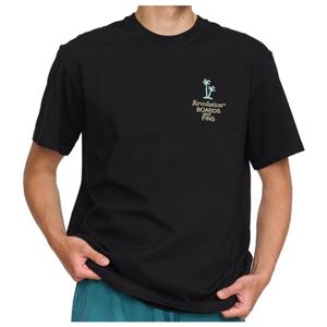 Revolution  Printed T-Shirt Boards & Fins - T-shirt, zwart