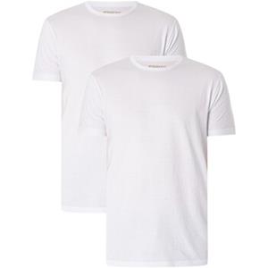 Edwin T-shirt Korte Mouw  Set van 2 jersey T-shirts