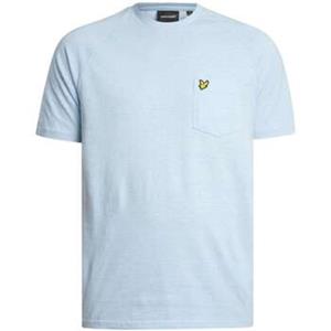 Lyle & Scott T-shirt Korte Mouw Lyle & Scott Raglan T-shirt van linnenmix