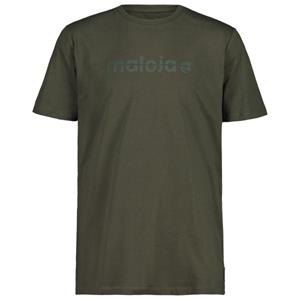 Maloja  BronzoloM. - T-shirt, bruin/olijfgroen