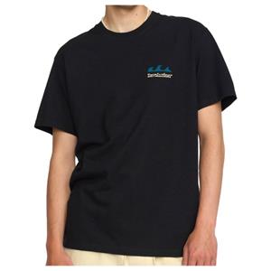 Revolution  Printed T-Shirt Waves - T-shirt, zwart